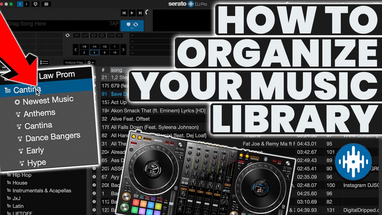 How to Organize Your Music Library in Serato DJ Pro | Stay Prepared for ANY Event
