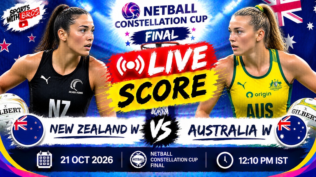🔴 New Zealand Women vs Australia Women LIVE SCORE | Constellation Cup Final 2026