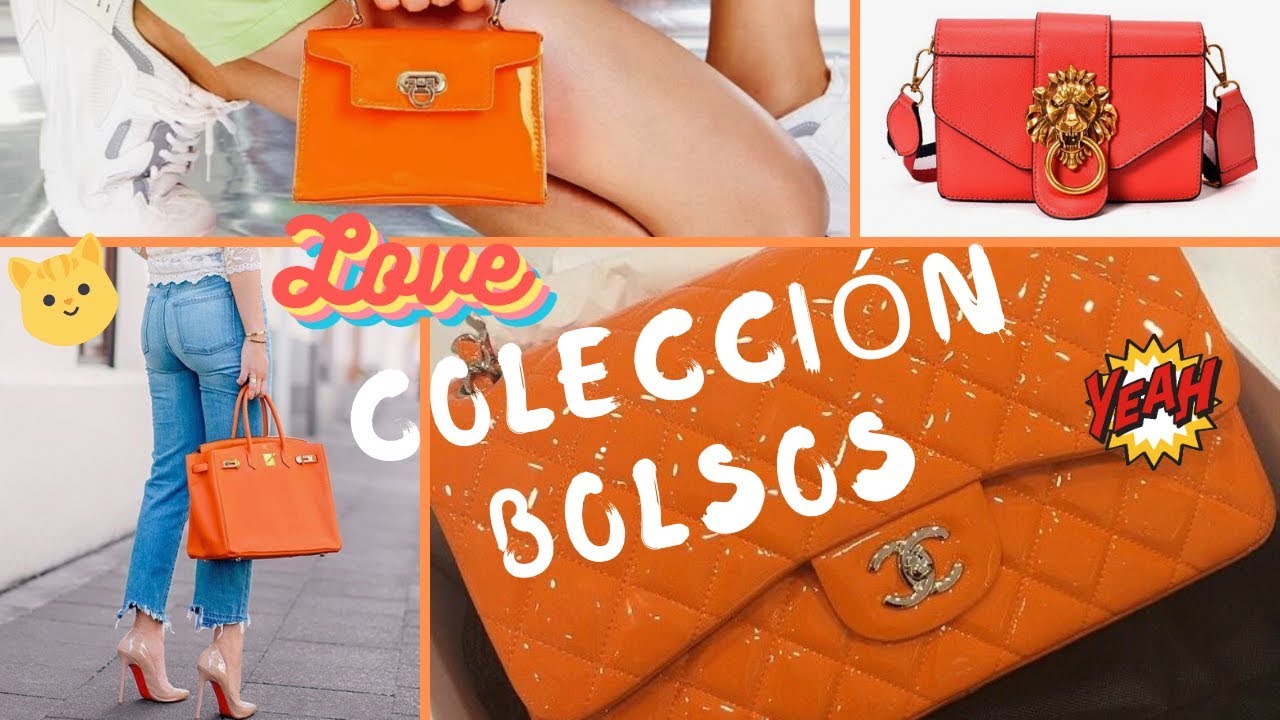 🧡 COLECCI&Oacute;N DE BOLSOS NARANJA!!! | 💎 TRENDS ORANGE BAGS  🔝 LO M&Aacute;S TOP 2019 - 2020