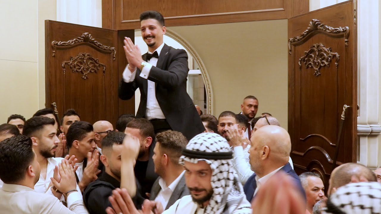 عرس مهند عمر خليل تميم ملحم-الحمام والزفة والفارده-فندق تريو- جمال الدلة وأبو أشرف السيلاوي26-9-2024