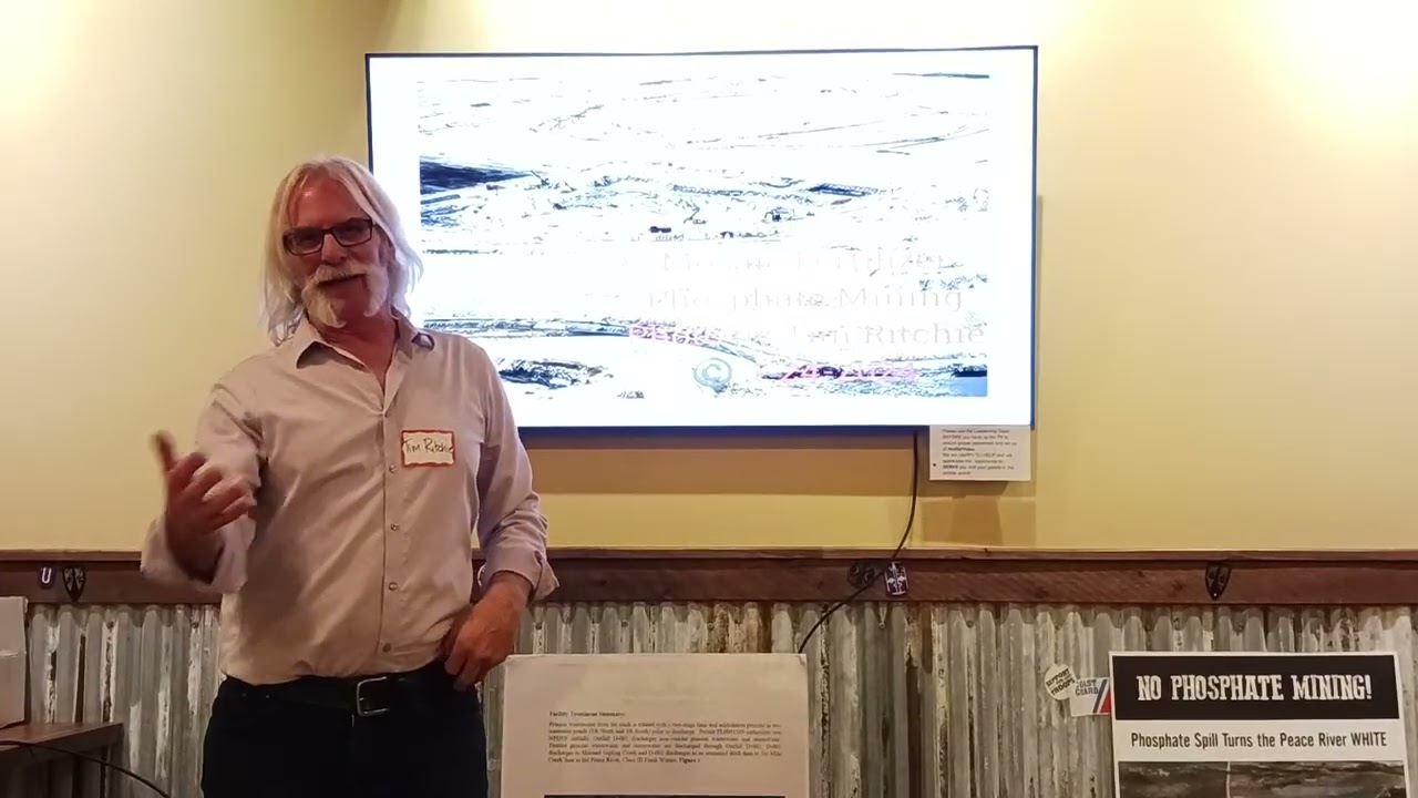 The Dark Side of Phosphate Mining: Tim Ritchie Warns About Florida’s Water and Health