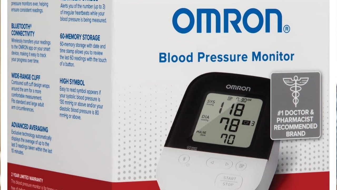 Discover the Secret to Perfect Blood Pressure with the Omron 5 Series Wireless Upper Arm BP Monitor