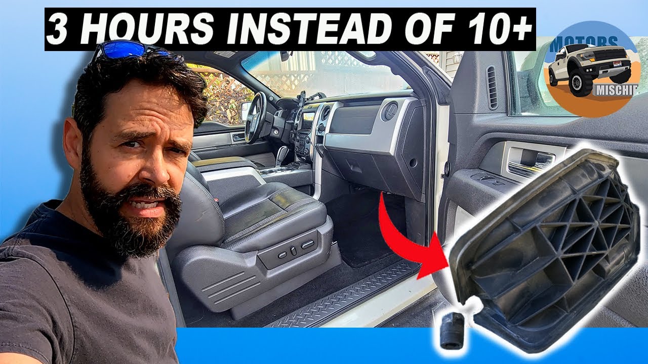 Ford F150 Recirc/Fresh Air Door Repair - WITHOUT Removing the Dash!!
