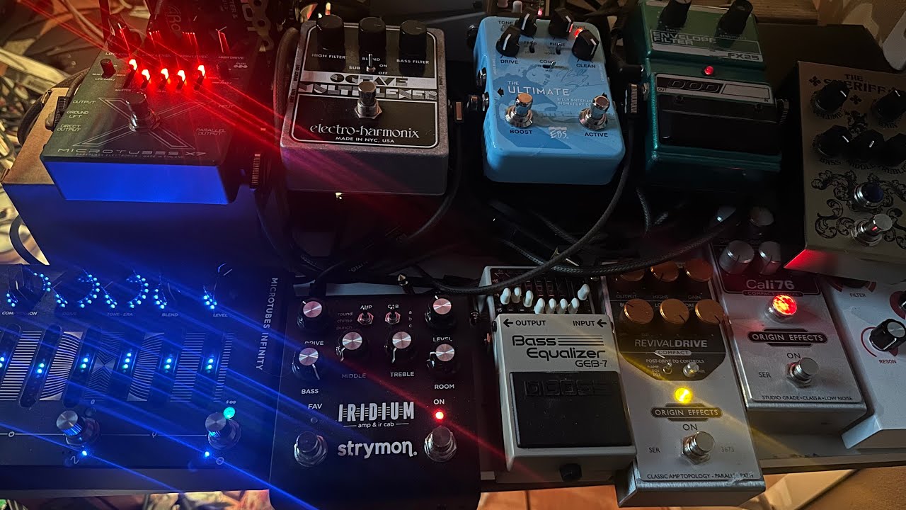 Gear-rundown (педали эффектов и предусилители)