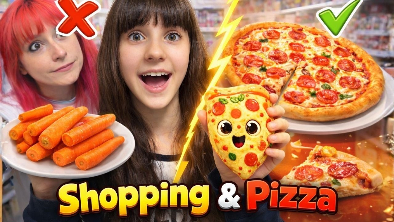 🛒 Shopping&Pizza 🍕 Challenge! Alyssa Vs Test del Pizzometro 😂