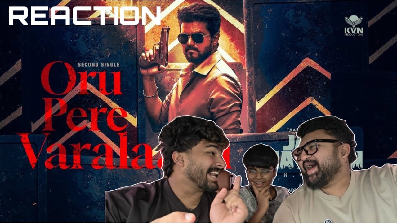 🔥Jana Nayagan Oru Pere Varalaaru Lyrical REACTION 🔥 Thalapathy Vijay | H Vinoth |Anirudh KVN JVishal