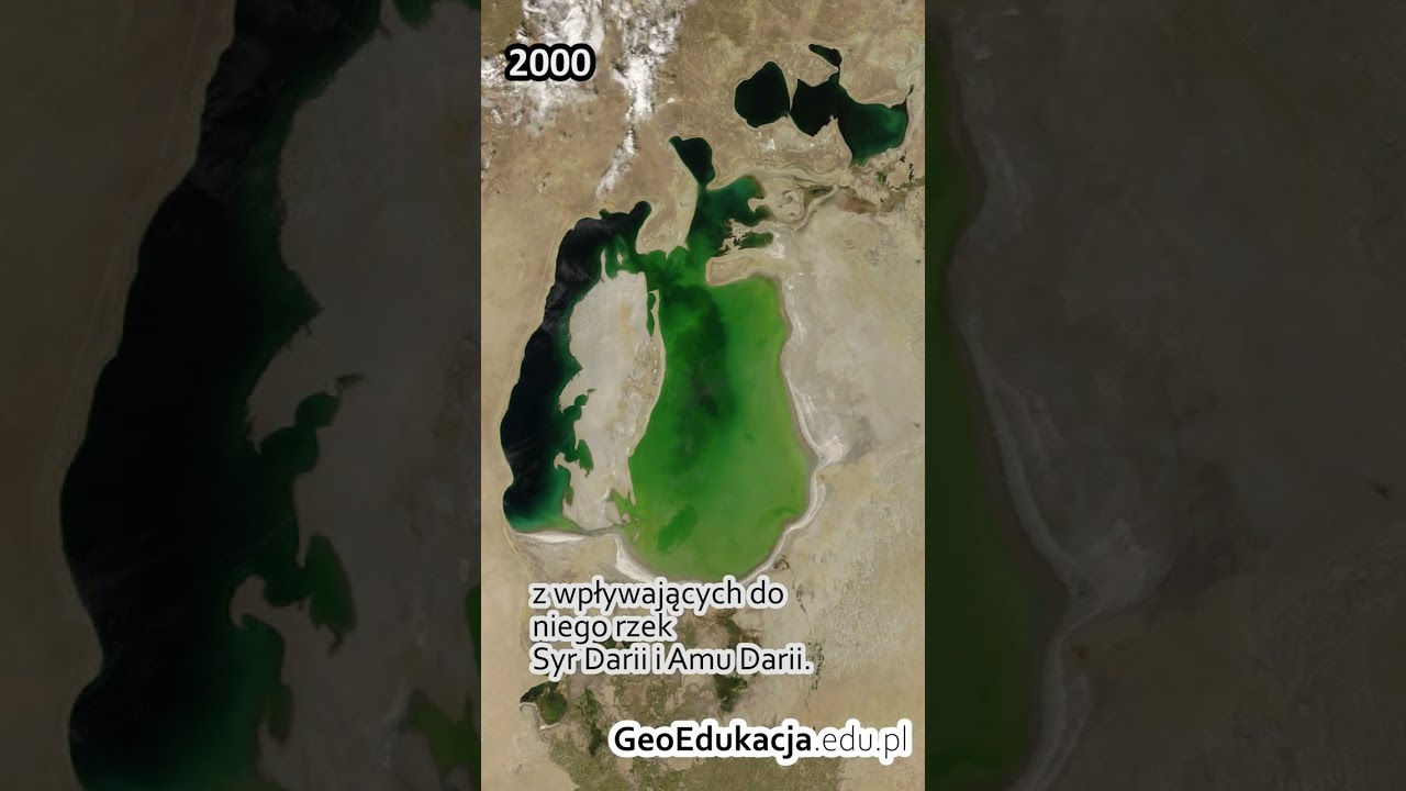 Jak znikało jezioro Aralskie? #geografia #ciekawostki #przyroda #degradacja #dewastacja #jezioro