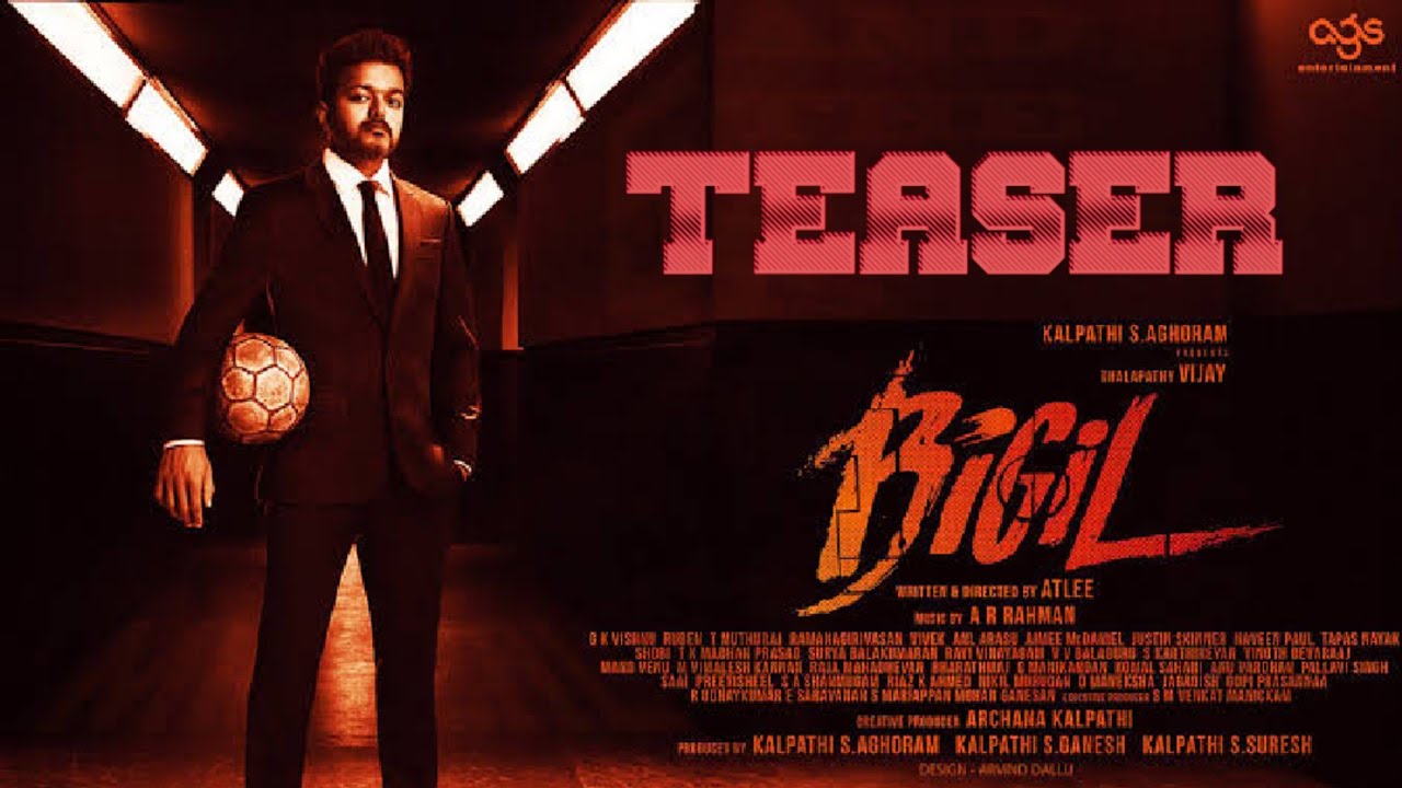 Bigil - Official Trailer - Vijay | Nayanthara | Kathir | AR Rahman | Atlee