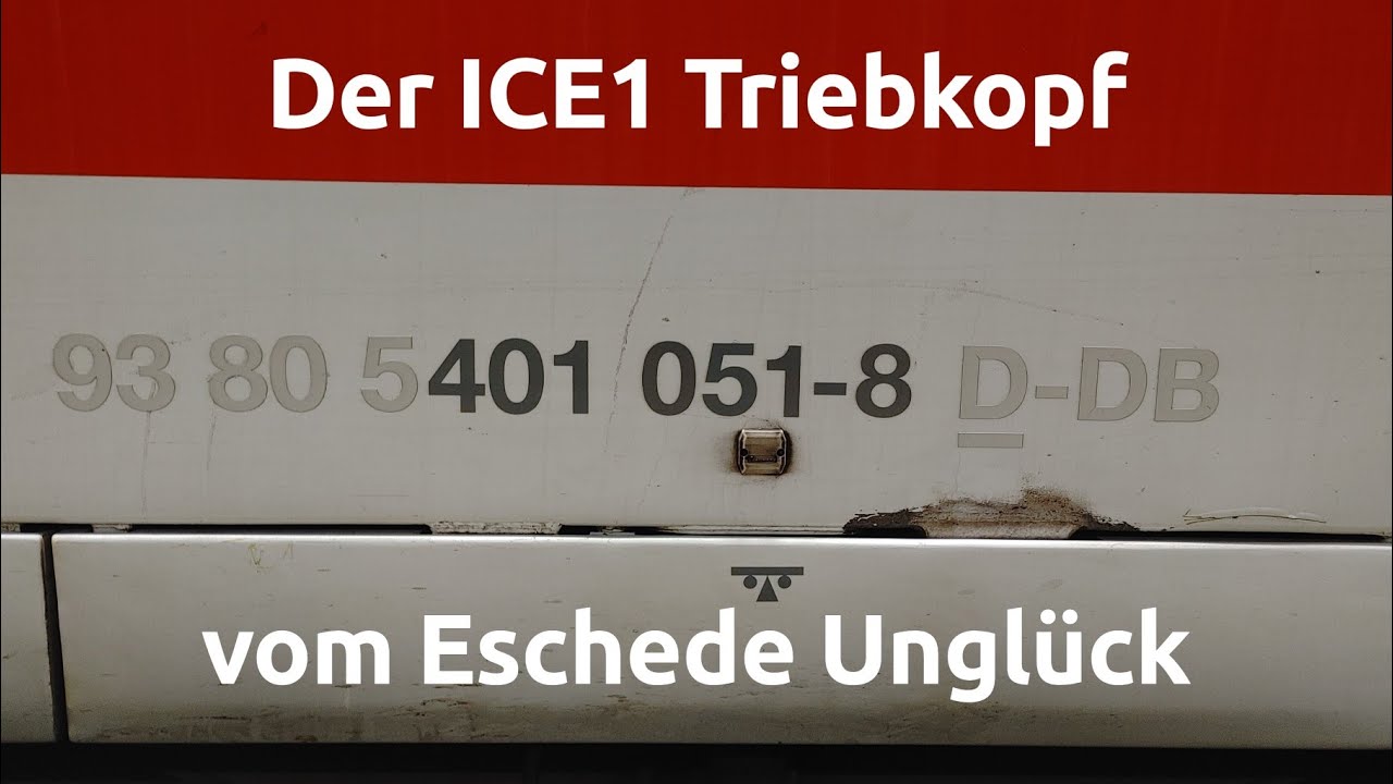 93 80 5(401 051-8) D-DB - Der Triebkopf vom Eschede Unglück am 03.06.1998