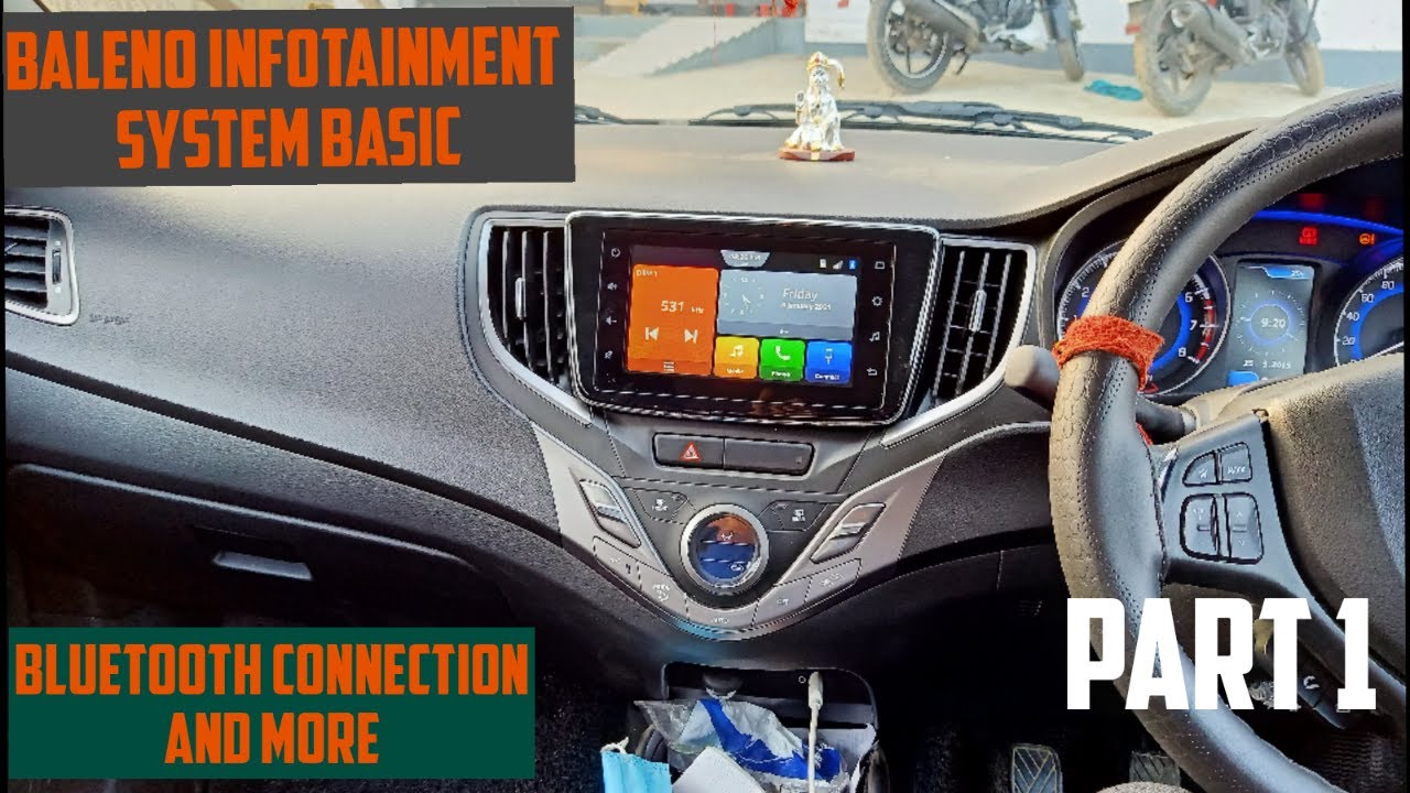 infotainment system baleno car|features|how to connectBluetooth|MarutiSuzukimusicsystemlcars|2021