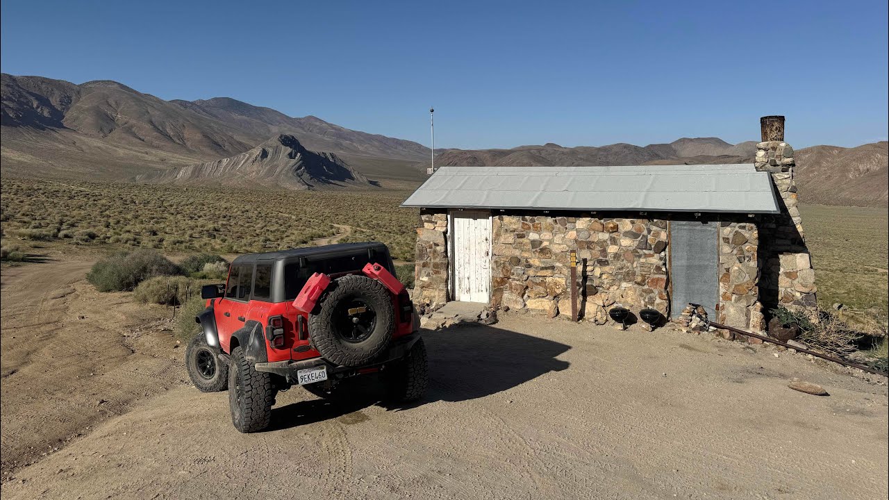 Goofing Around in my Bronco Raptor from Goler Canyon to Mengel Pass - April 13, 2025