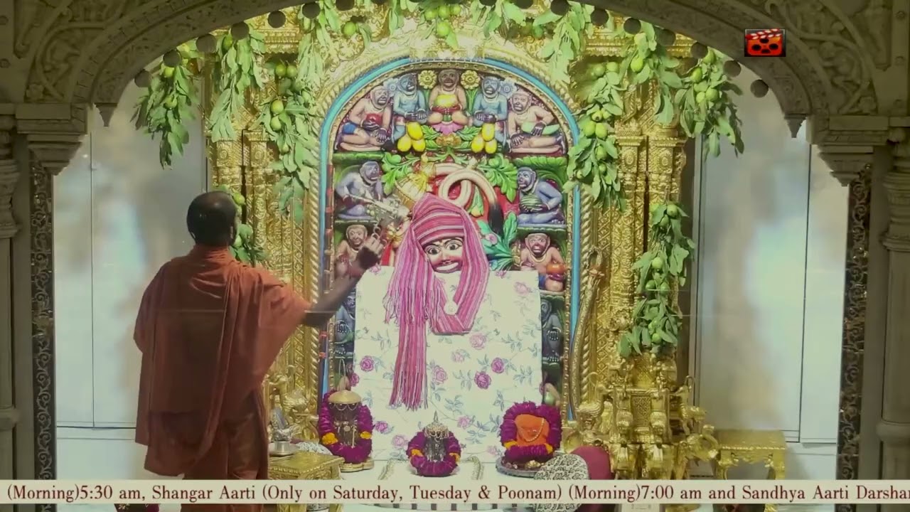 Mangla Aarti Darshan Salangpur Date 29-11-2025