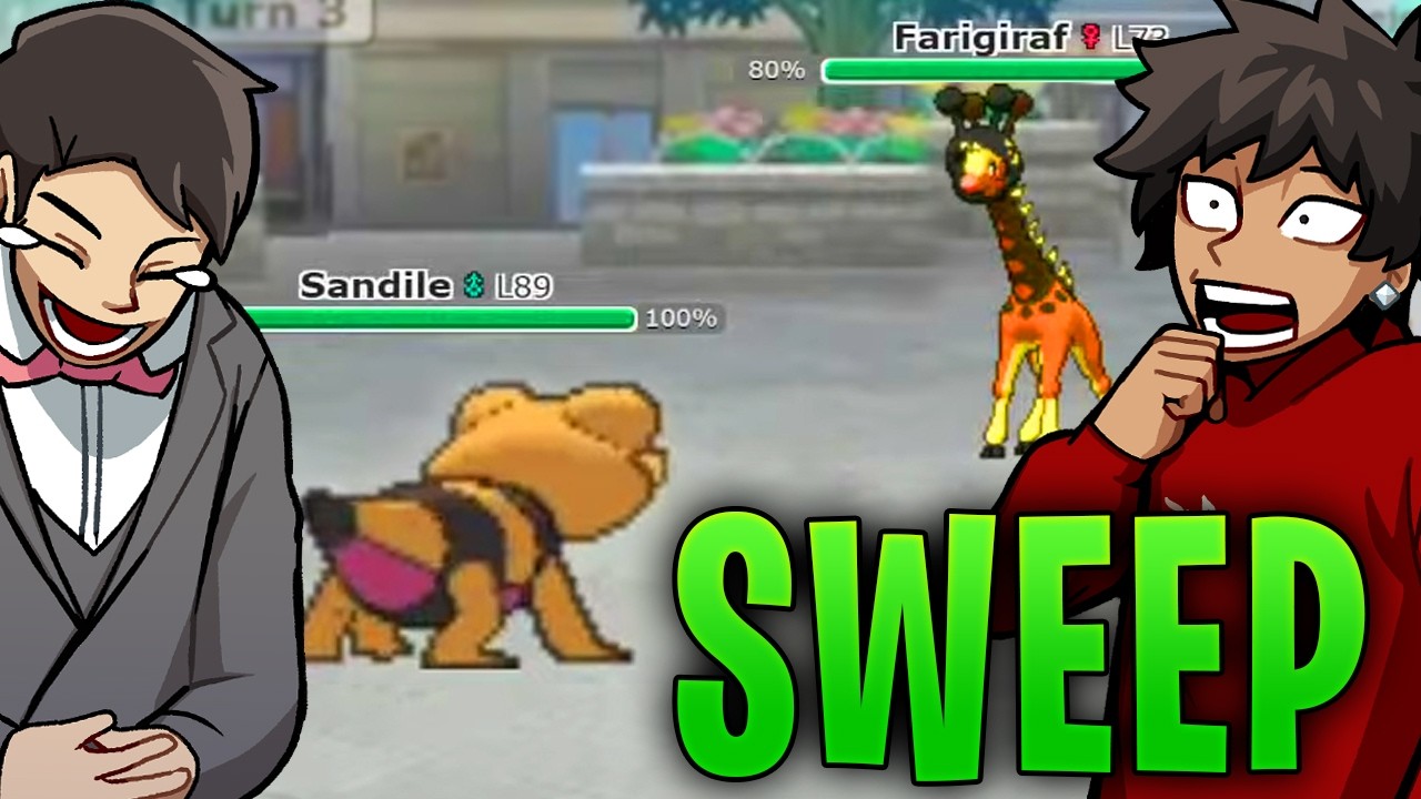 Pokeaim SWEEPS Blunder with a SANDILE...🤣🤣