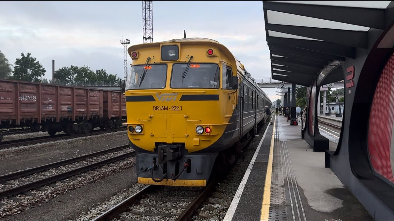 🇱🇻 Latvian Railways Rīga-Valga Full Journey DR1AM-222
