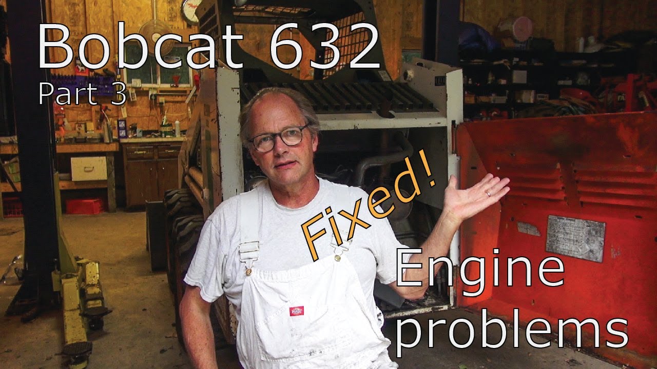 Bobcat 632 Engine teardown and blow by repair part 3 Fixed!