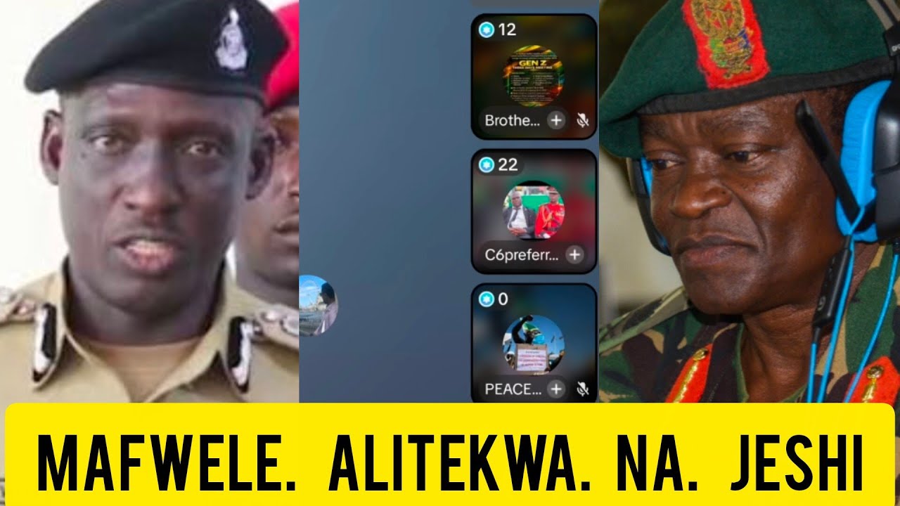 MAFWELE ALITEKWA NA JWTZ GENZ WAELEZEA KILA KITU