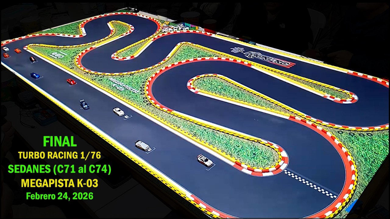FINAL TURBO RACING 1:76 - SEDANES (C71 al C74)