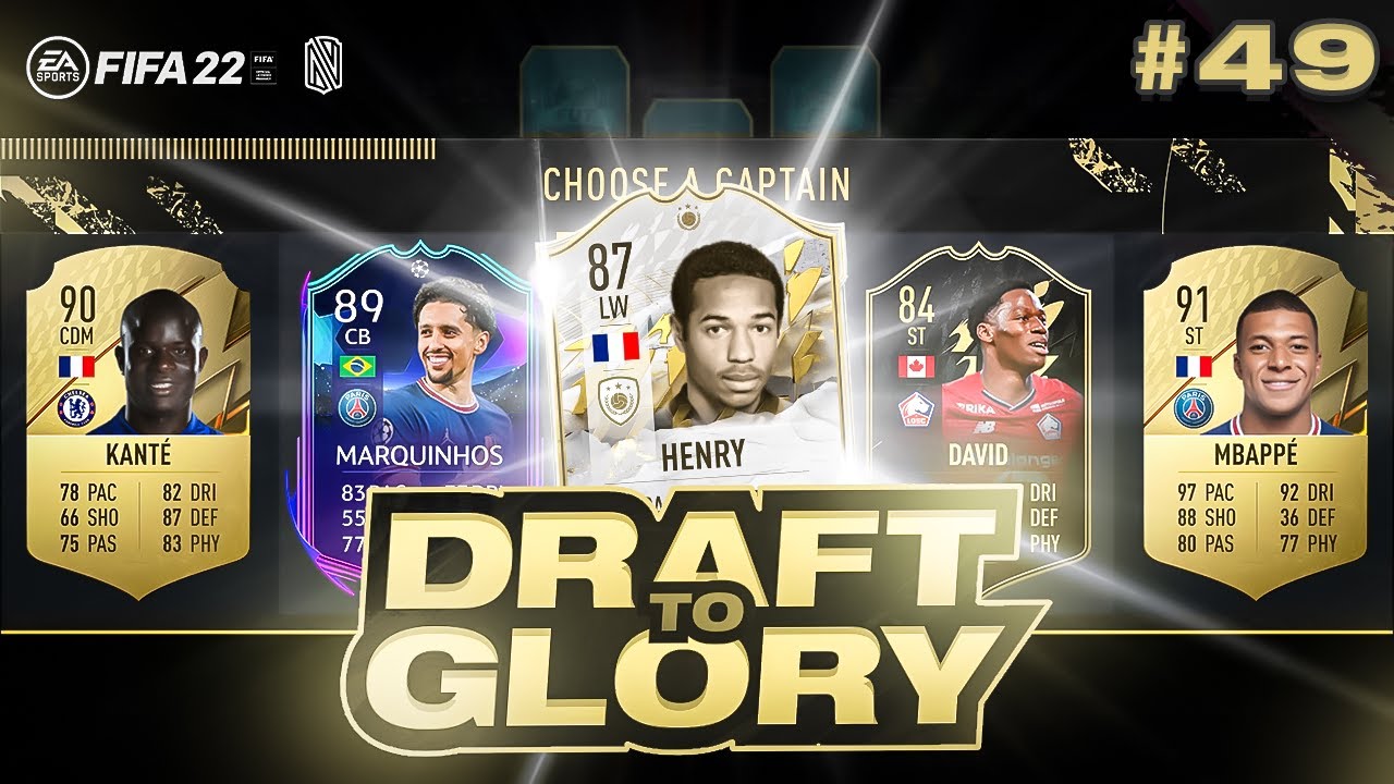 ICON HENRY IS A BEAST!! DRAFT TO GLORY EPISODE 49!! - #FIFA22 - ULTIMATE TEAM DRAFT #49