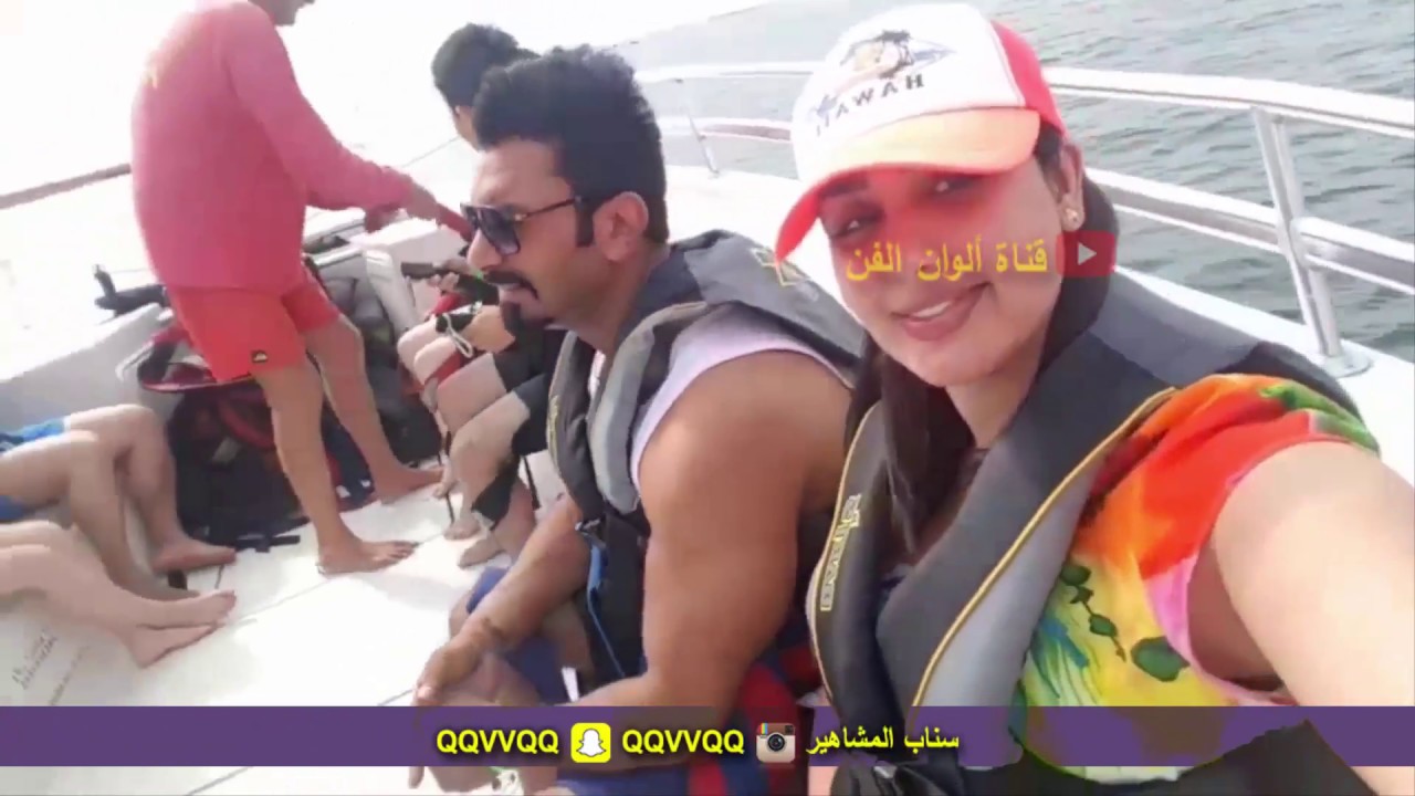 عيش اللحظة مع الفنانة هنادي الكندري وزوجها الفنان محمد الحداد من رحلة هاواي الامريكية..عسل هنادي♥