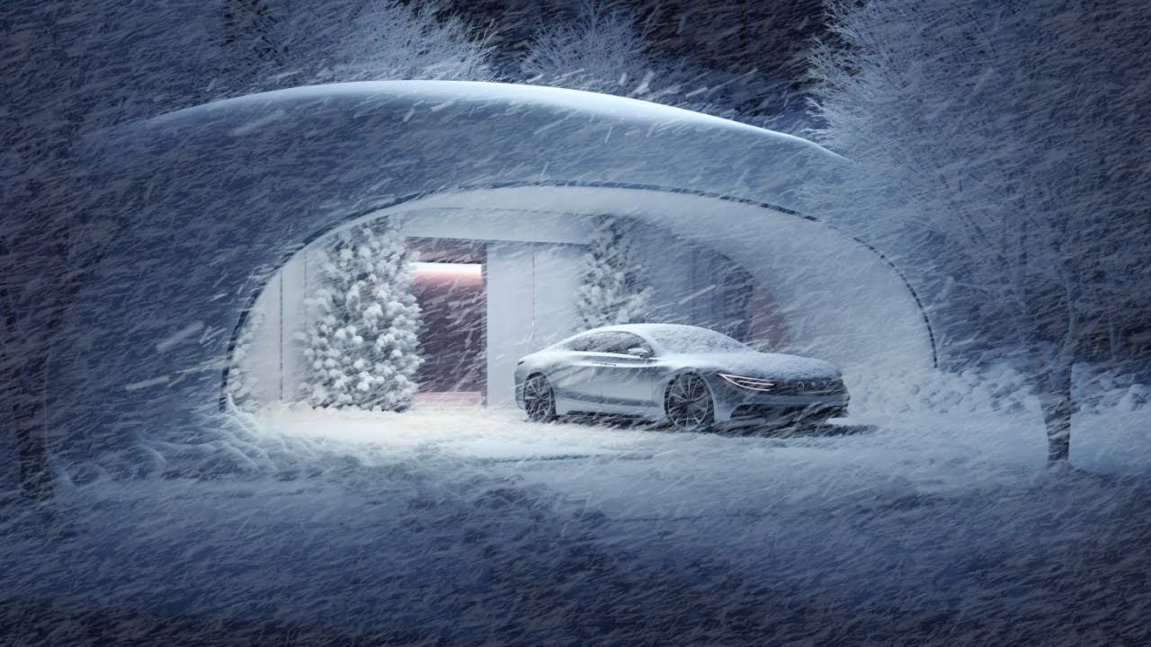 Ultimate Blizzard Ambience for Deep Sleep & Relaxation | Fall Asleep Quickly with Cold, Soothing