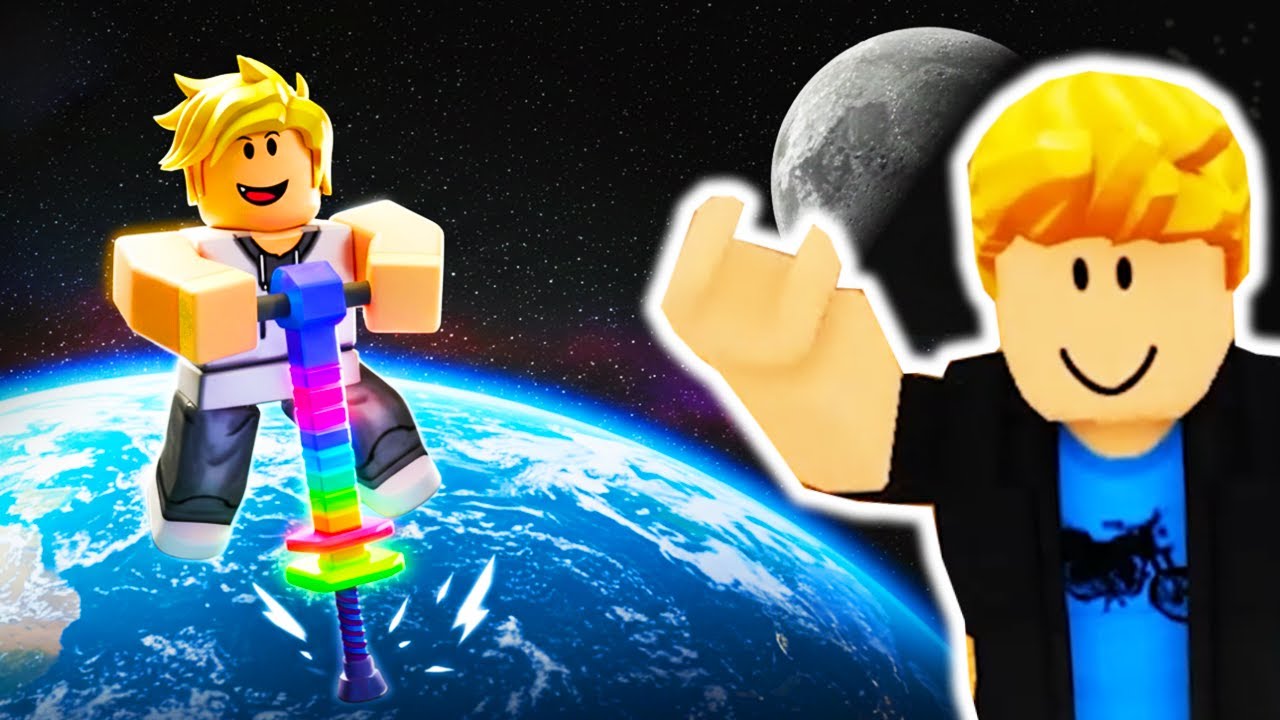 POGO İLE UZAYA KADAR ZIPLADIM 🌠 Rıfkı Roblox