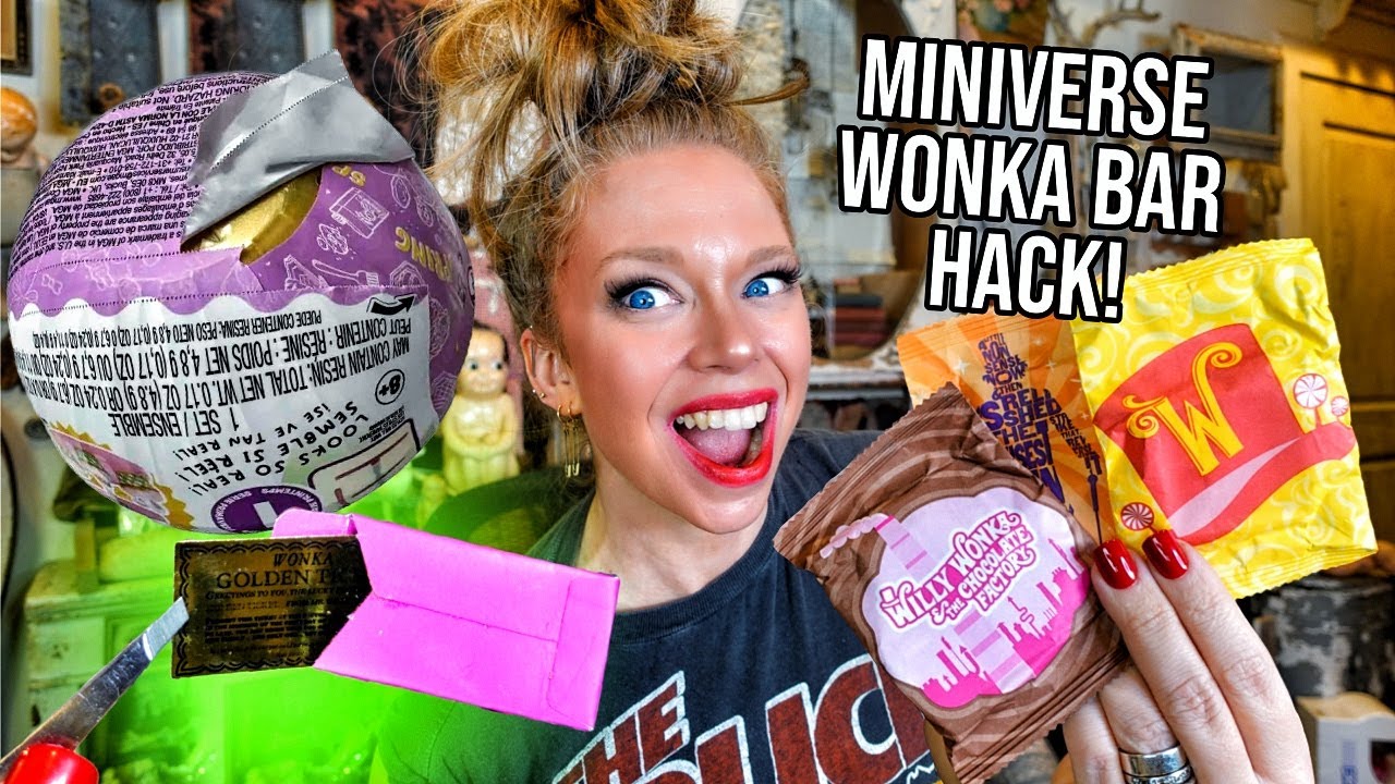 How To Get Wonka Bars Miniverse Every Time! (New Hacks!  Golden Ticket!)