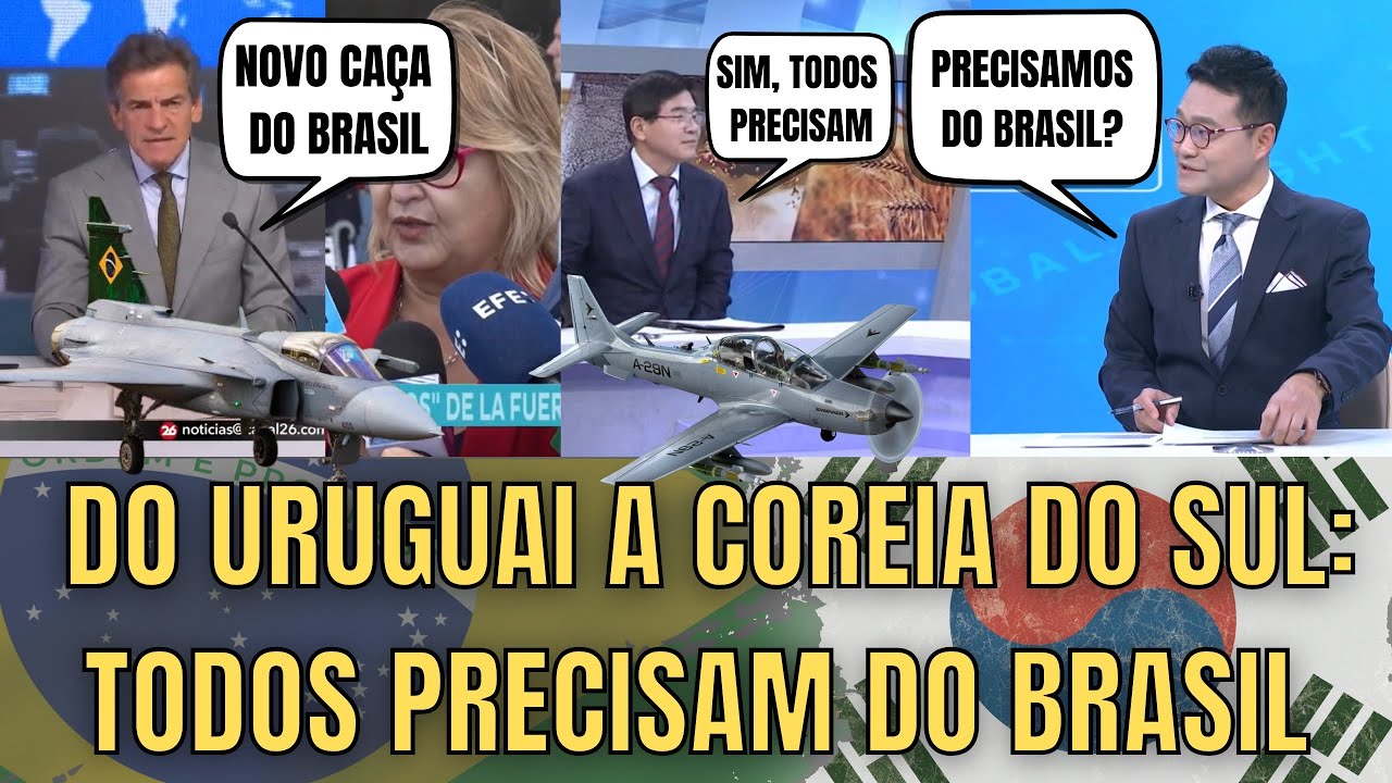 Tv da Coreia Do Sul E Uruguai: Precisamos Do Brasil, Da Segurança Alimentar A Militar 