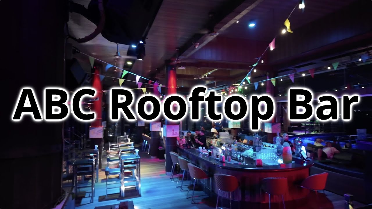 Внутри самого роскошного бара на крыше в городе Анхелес – экскурсия по Aqua Lounge в отеле ABC 🇵🇭