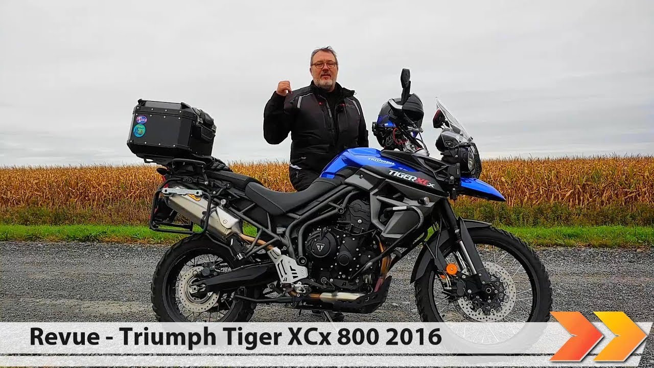 TRIUMPH TIGER 800 XCx 2016 - La belle anglaise se dévoile! REVUE MOTO 2018