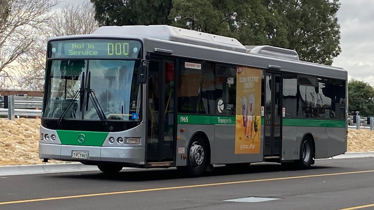 [TP1965] Transperth Mercedes Benz OC500LE CNG Loud ZF Ecomat Kickdown 