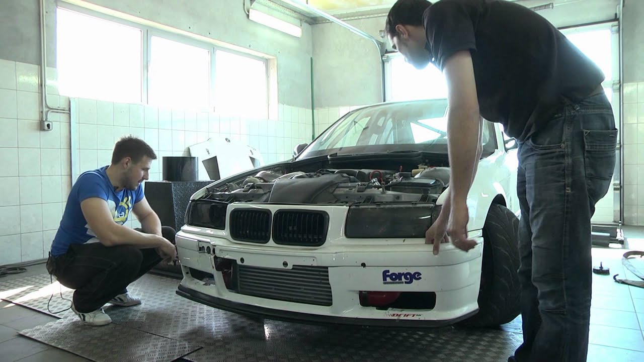 Priprema vozila za drift natjecanje