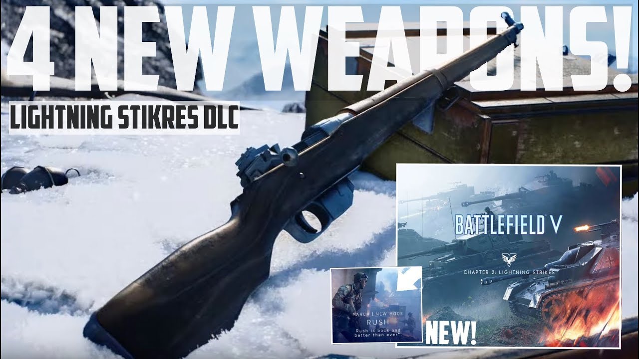 4 *BRAND NEW* WEAPONS COMING TO BATTLEFIELD 5! | 