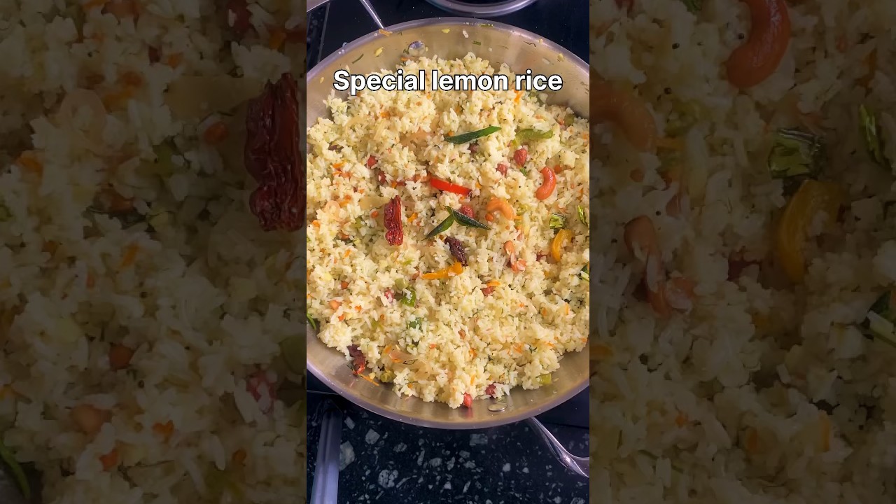 #lemonrice #chithranna #lemonrecipe #quickrecipe #youtubeshorts #fypyoutube