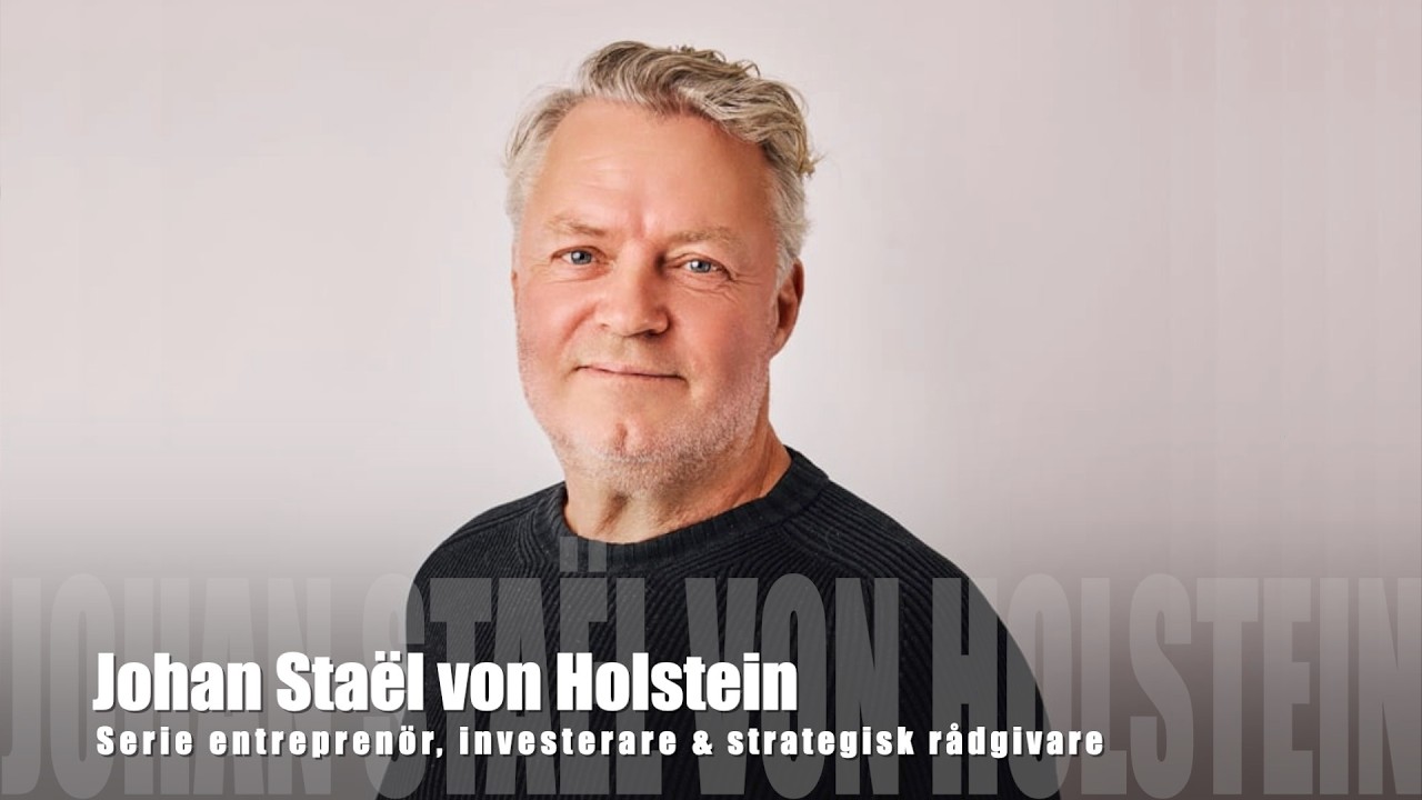 #7 Johan Staël von Holstein: AI förändrar allt och ni måste ställa om nu
