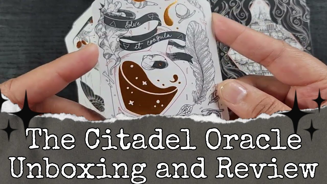 The Citadel Oracle Deck by Fez Inkwright Unboxing and Review