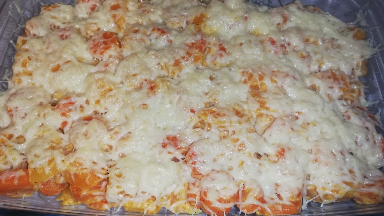 gratin de courge butternut et carottes ( recette d'automne)