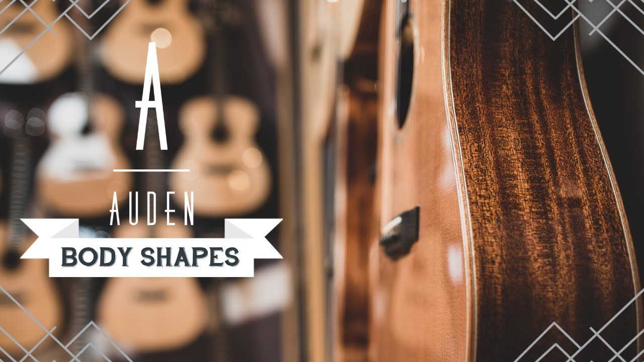 AUDEN Guitars - Different Body Shapes