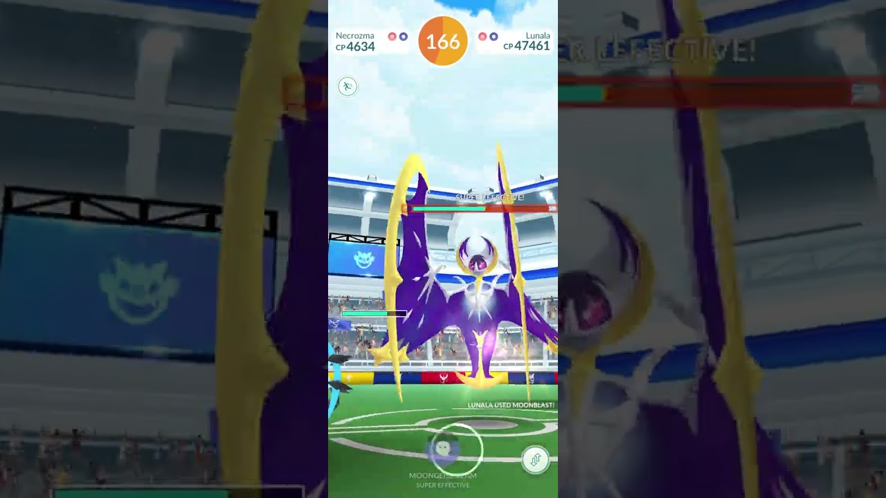 Lunala Solo, no adventure effect (Confusion/Moonblast )