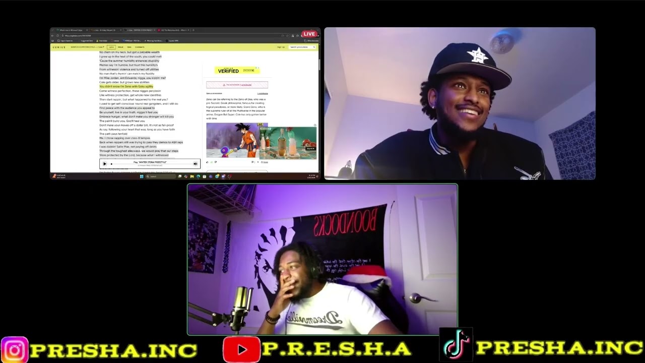J. COLE - WINTER STORM FREESTYLE | PRESHA REVIEW