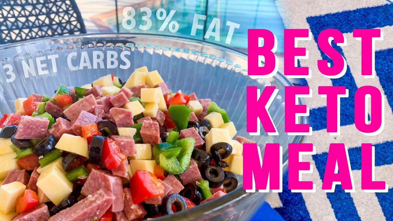 KETO Antipasto Salad (The Original Viral Recipe)