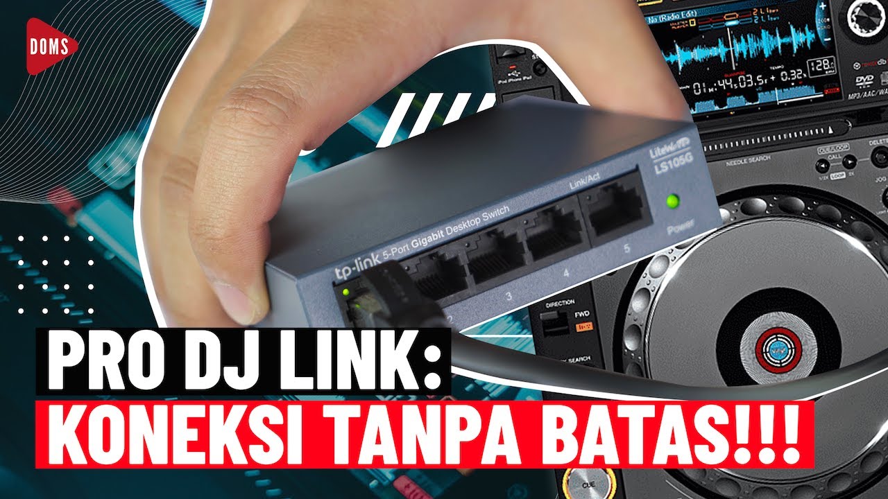 CARA CONNECT 3 ALAT DJ KE 1 LAPTOP!! | PRO DJ LINK | DOMS DJ INDONESIA