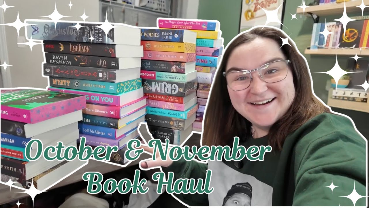 HUGE Book Haul! || 40+ books from October & November