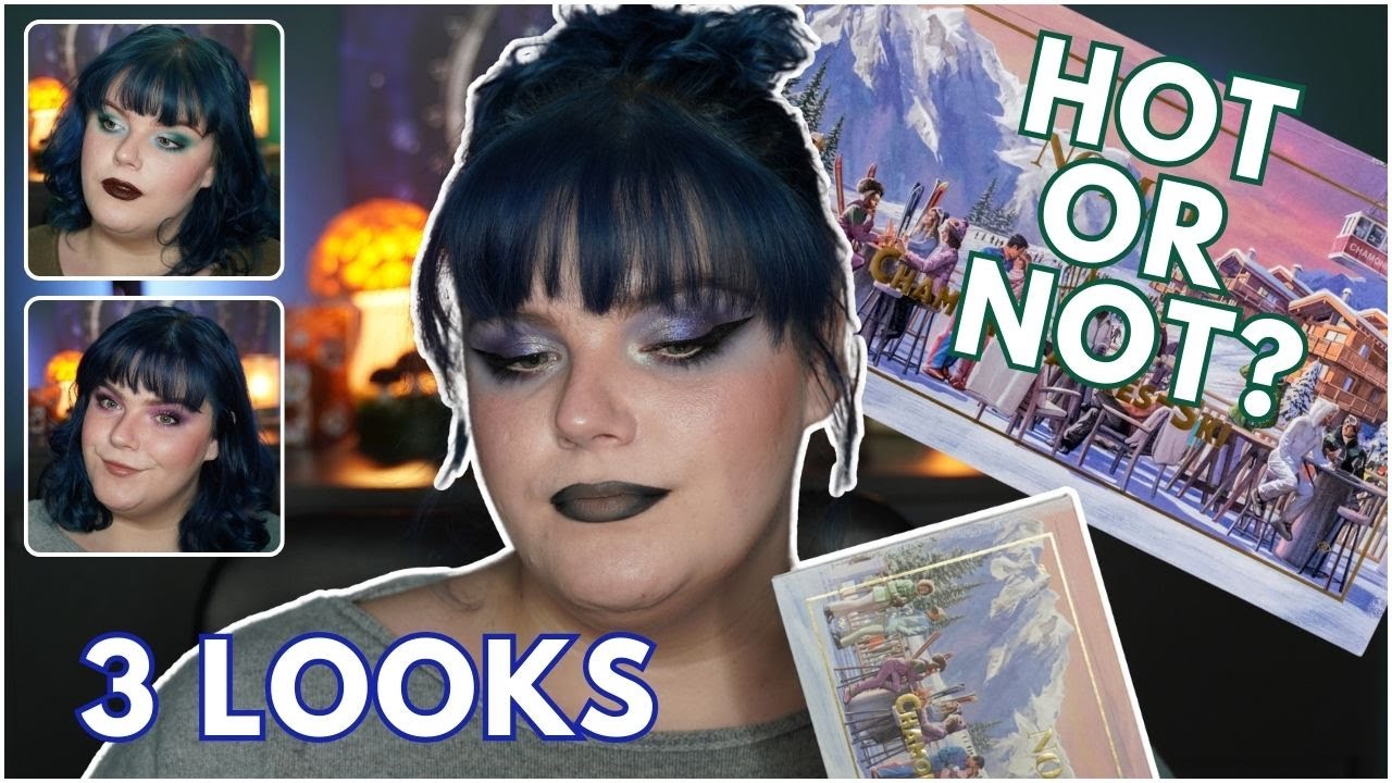 Nomad Cosmetics Chamonix Après-Ski Palette | 3 Looks + First Impressions