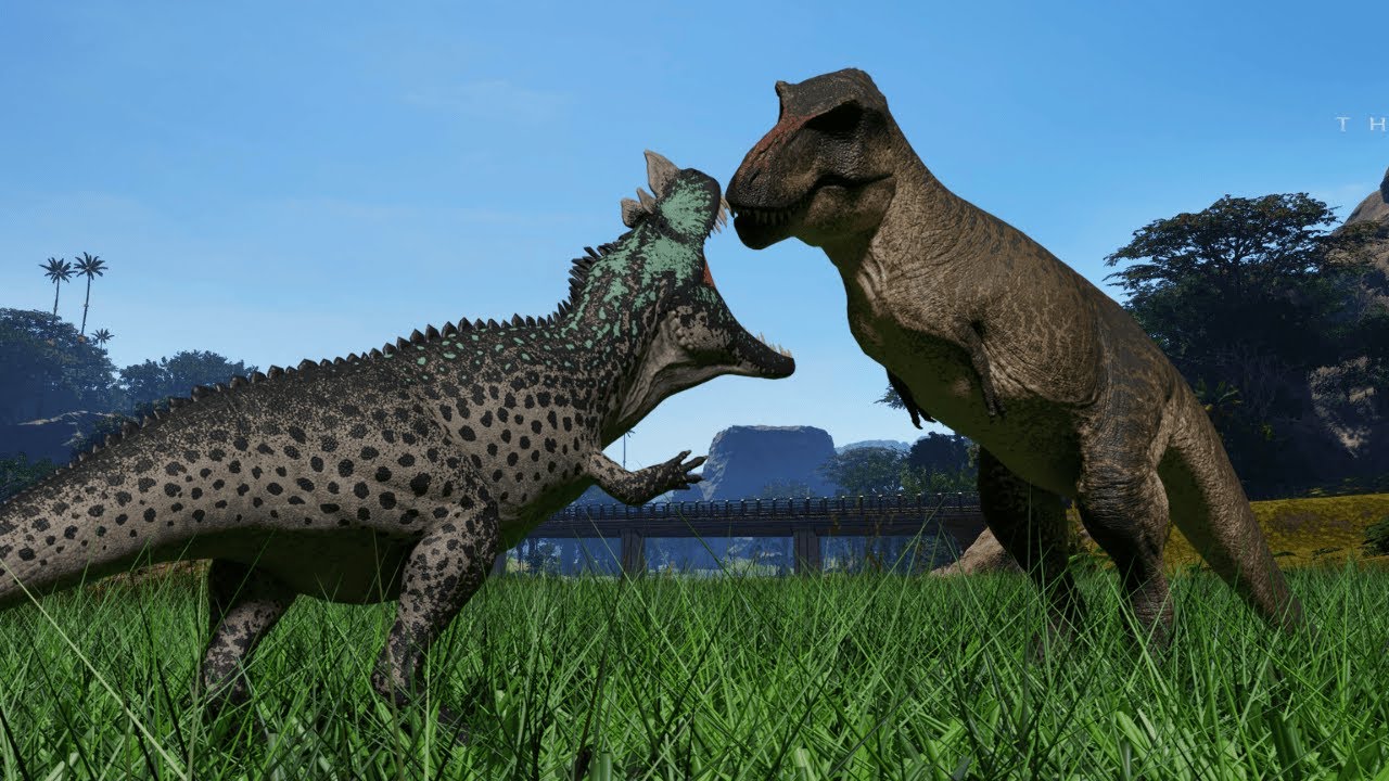The Ceratosaurus Struggles to Survive