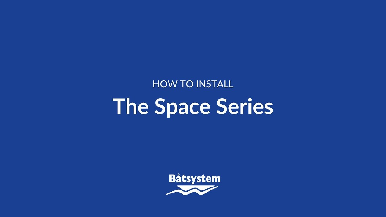 How to Install the Space Lighting Series from Båtsystem | Boat Interior Lighting