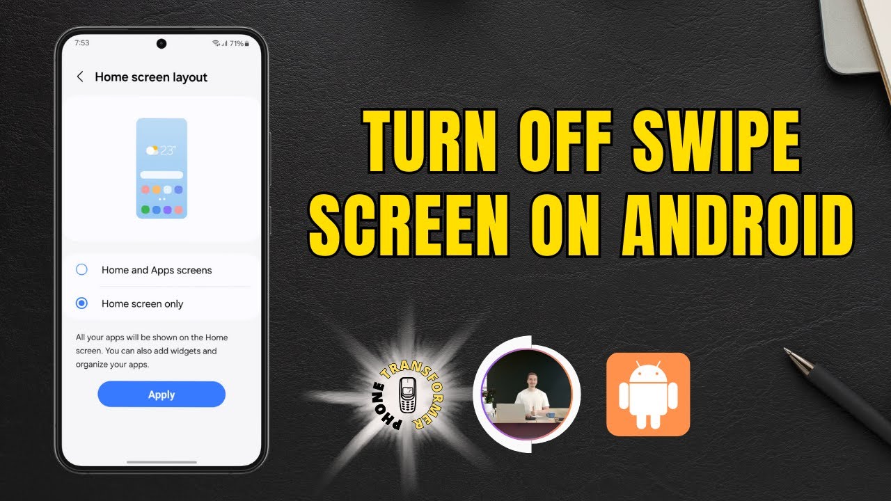 How to Turn Off Swipe Screen on Android - Full Guide