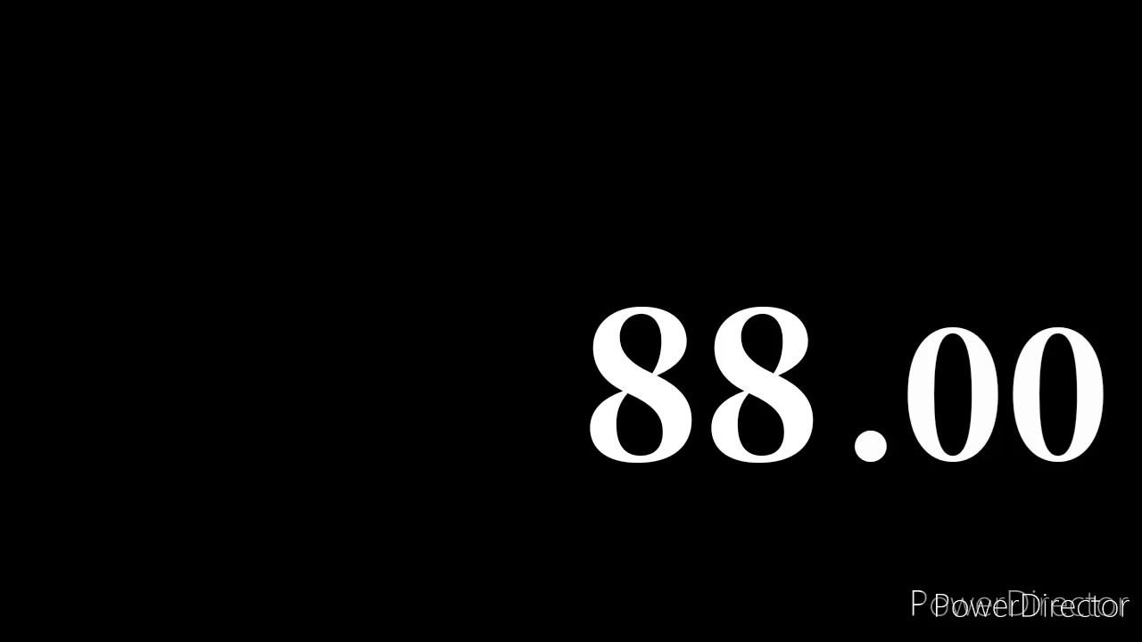 88 Seconds Countdown BBC News Countdown David Lowe 2013 (Black Screen)