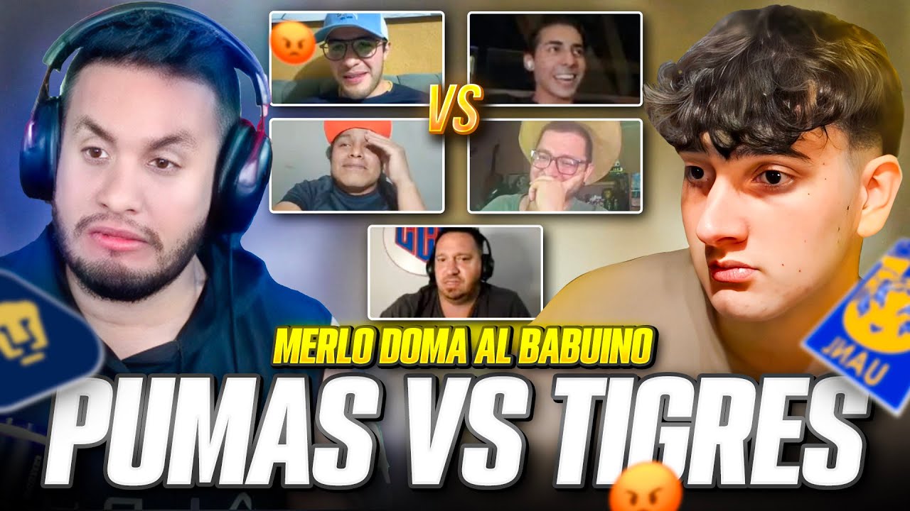 DEBATE PUMAS vs TIGRES (MERLO DOMA AL BABUI)
