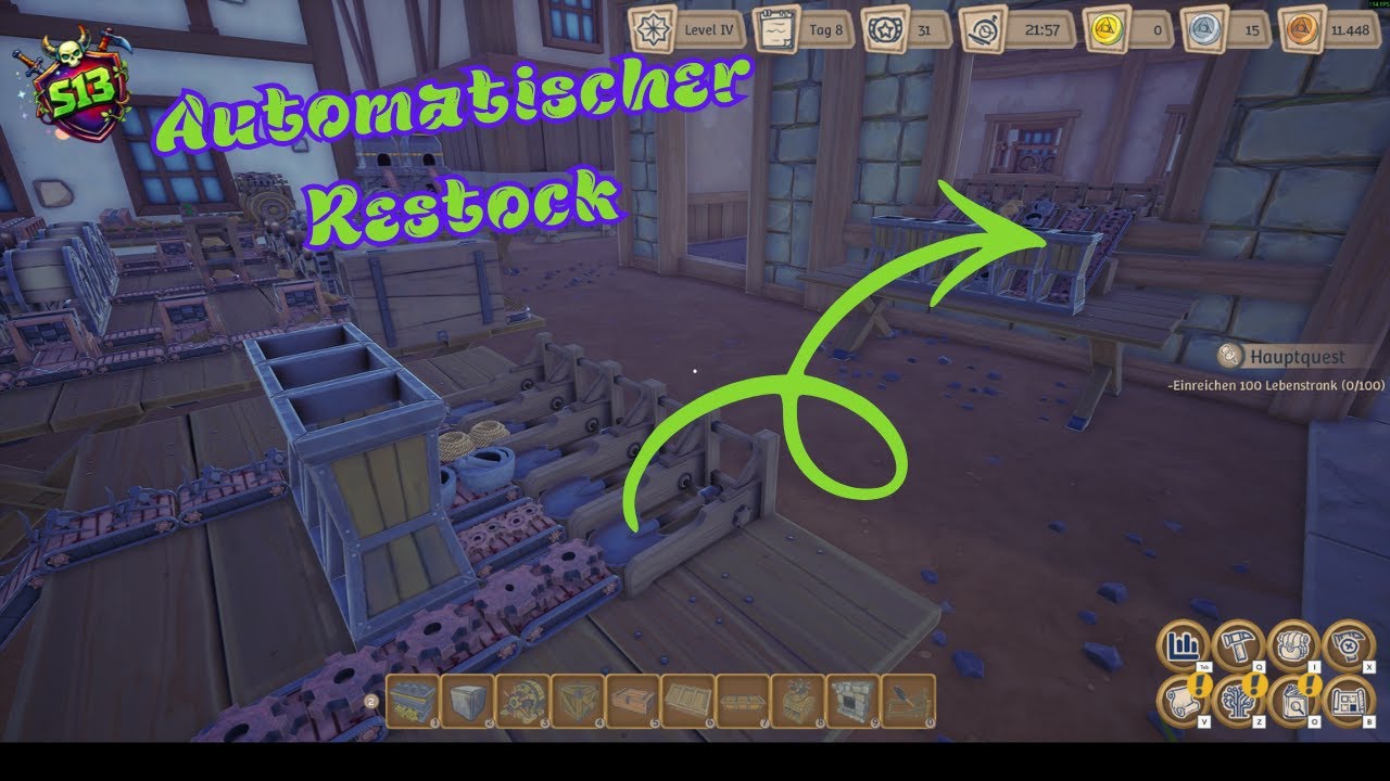 Von Aufzügen und Katapulten - Let´s Play Alchemy Factory #003
