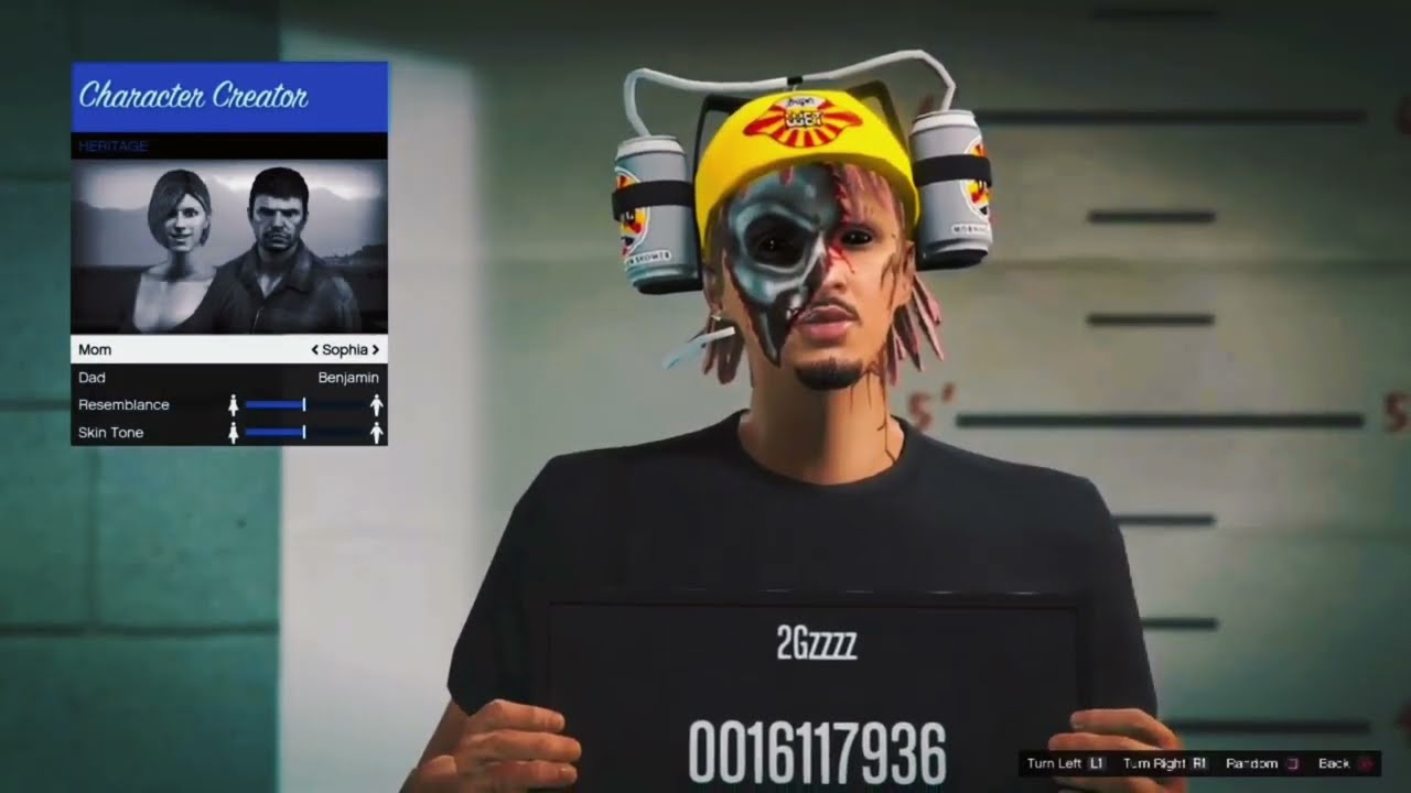 BEST FACE CREATION IN GTA V ONLINE